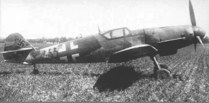 Messerschmitt Bf-109K-4 circa 1944 Luftwaffe
