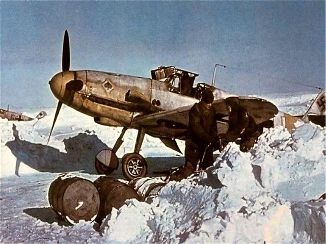 A Bf-109G of Jagdgeschwader 53 