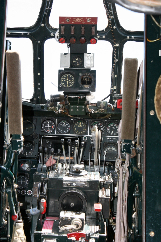 B-24J cockpit