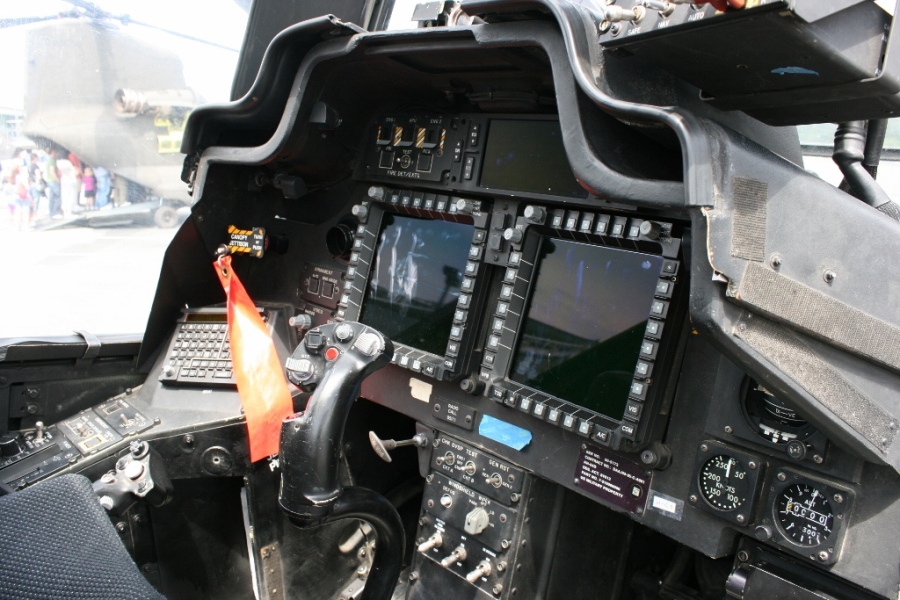 Boeing Apache Pilot Cockpit