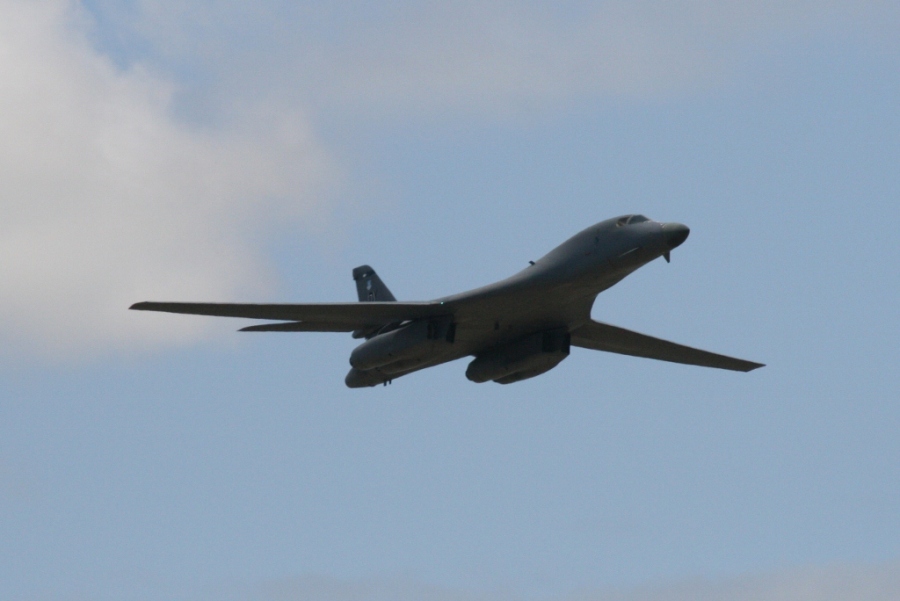 Rockwell B-1B Lancer USAF Joint Base Lewis McChord Air Expo 2012