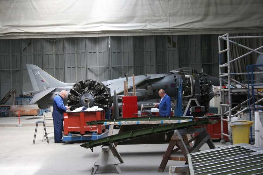 Harrier GR.9 IWM Duxford Restoration