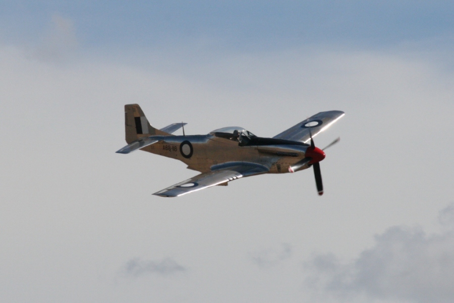 CAC Mustang Nhill Fly In 2012 Australia