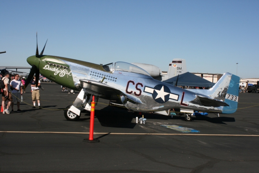 P-51D Mustang "Daddy's Girl" California Capital Air Show 2012