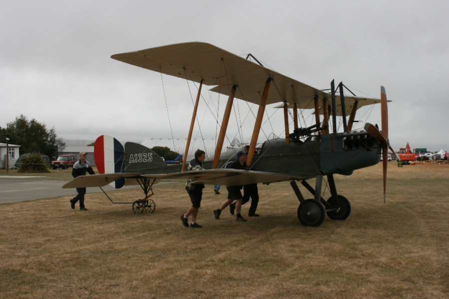Royal Aircraft Factory BE.2F (WW1 Original) Wings Over Wairarapa 2013