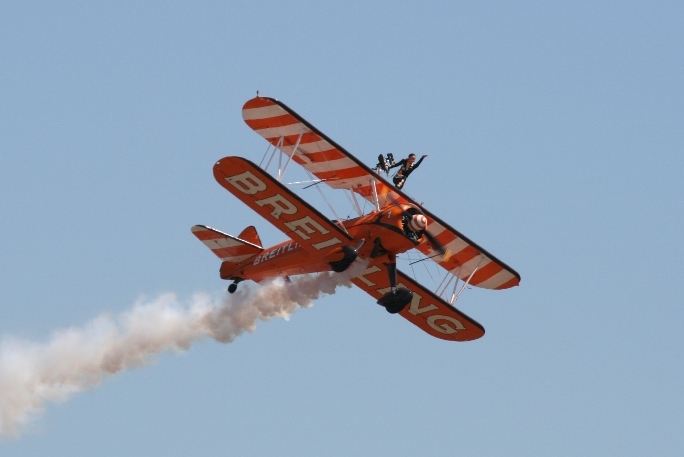 Breitling Wingwalkers Avalon Air Show 2013