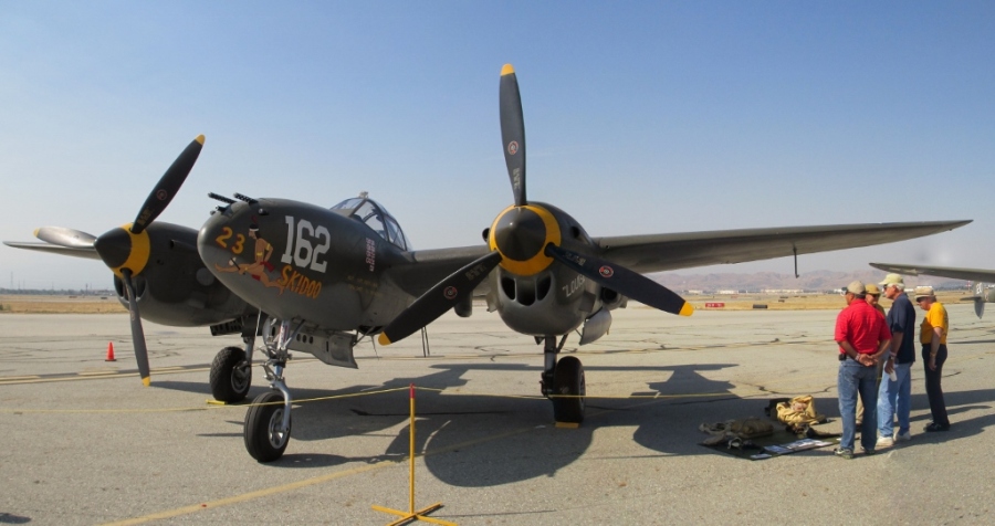 23 Skidoo P-38 Lightning Chino Planes of Fame 2013