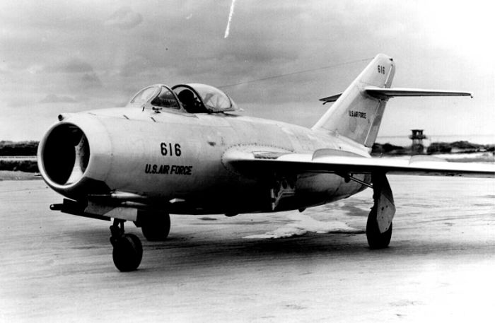 No Kum-Sok's MiG-15 in USAF markings Korean War