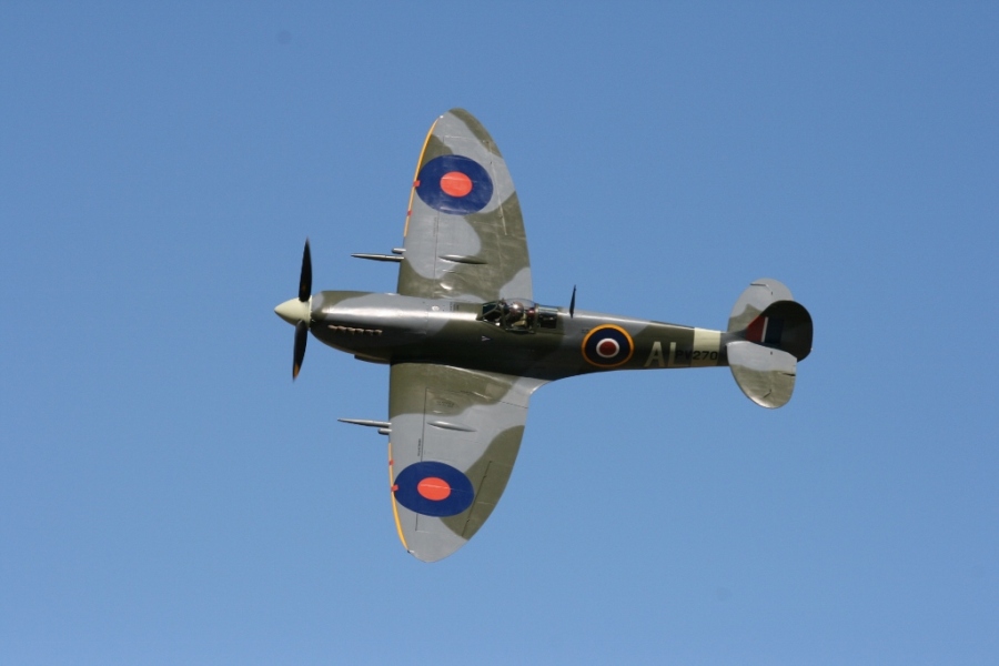 NZ Spitfire Mk.IX at Classic Fighters Omaka 2009