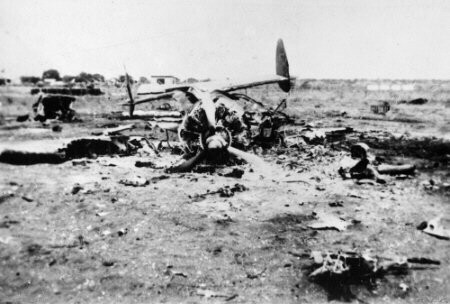 Allied aircraft lost in Japanese raid on Broome, WA March 1942