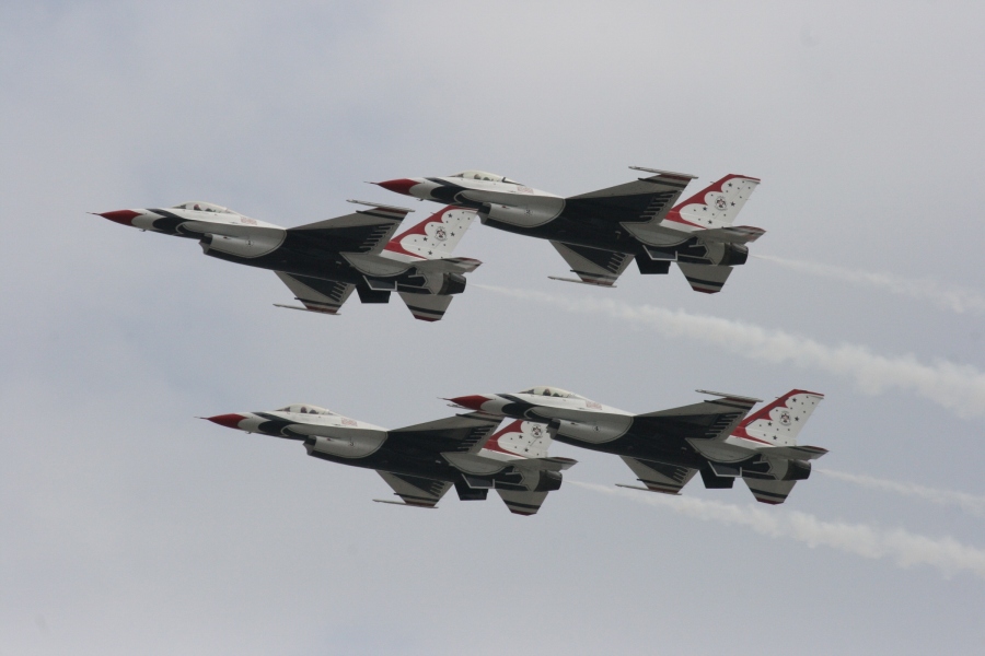 USAF Thunderbirds Tampa Bay Air Fest 2014