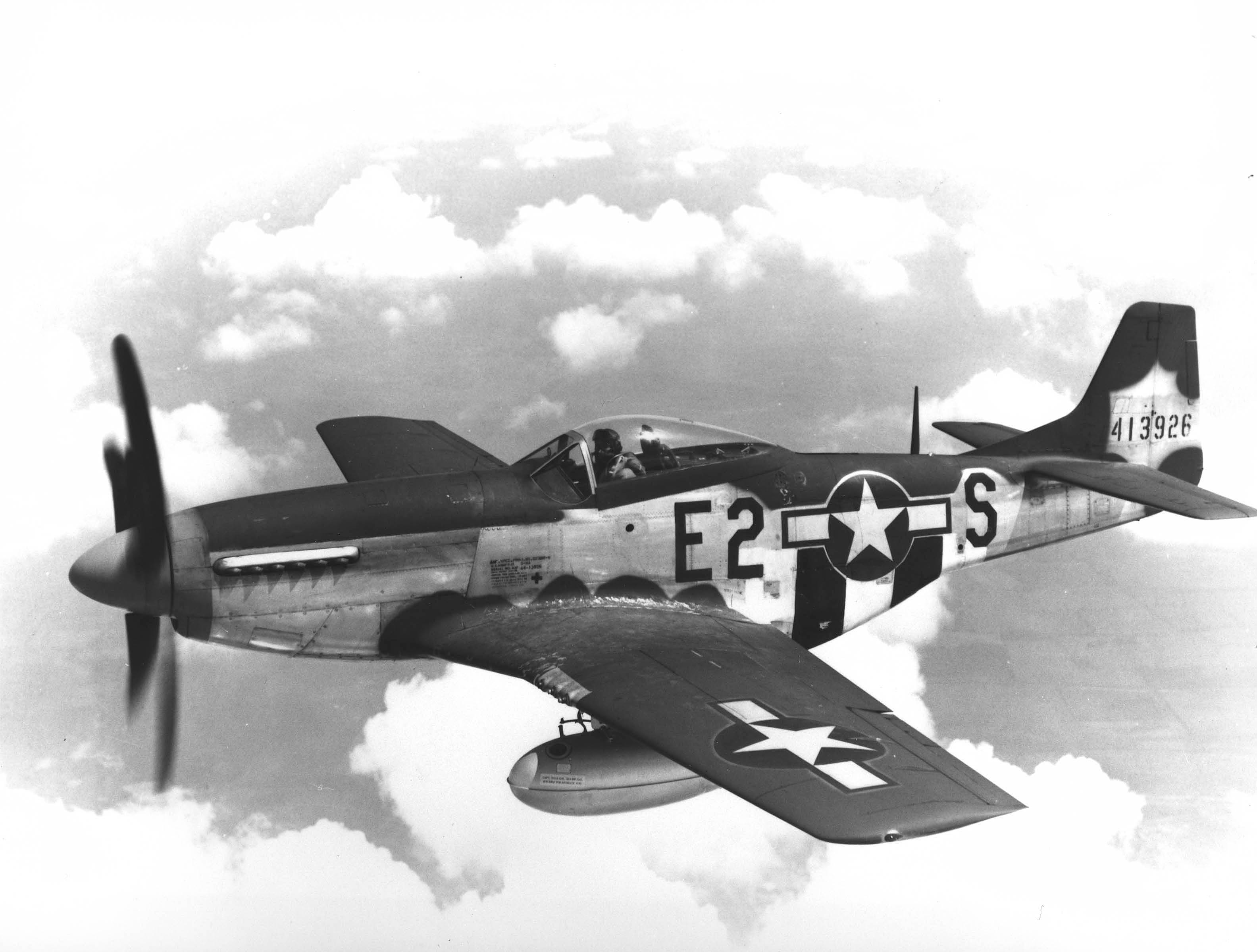 What is the P-51 Mustang fighter plane?