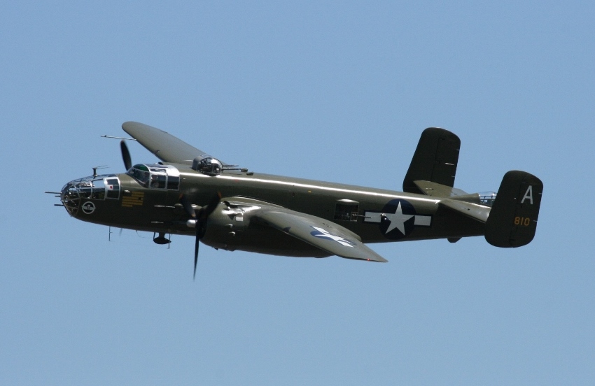 North American B-25J Mitchell (Flying Heritage Collection) @ FHC Skyfair 2014