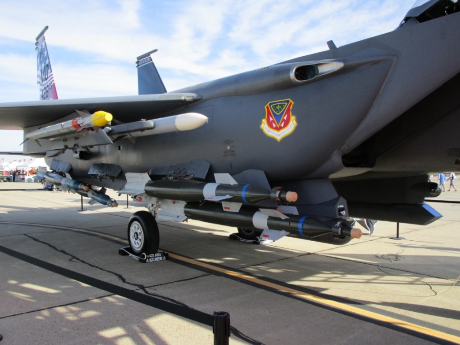 The weaponry of the RSAF F-15SG Strike Eagle Mountain Home AFB Idaho