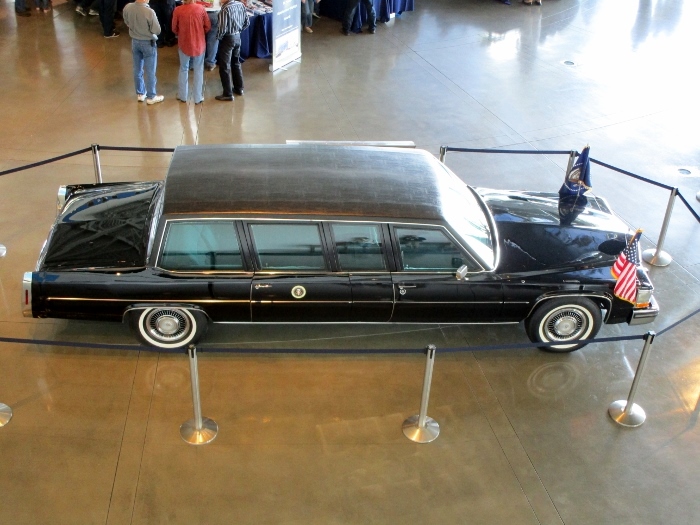 1984 Cadillac presidential limousine Reagan Library