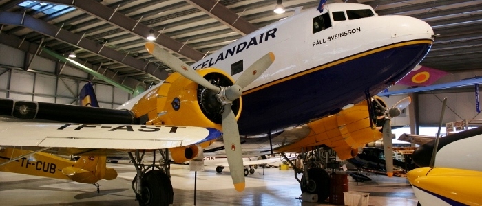 Douglas C-47A ex-usaaf icelandic aviation museum Akureyri