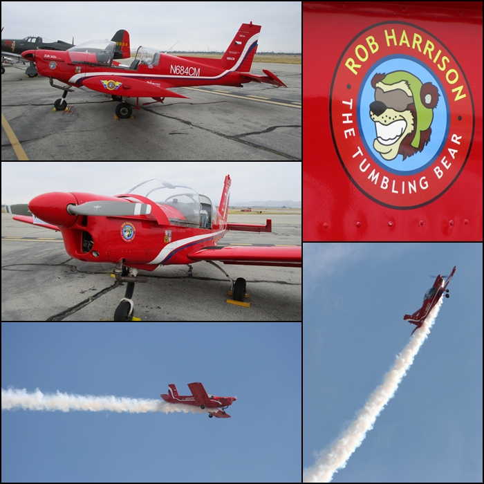 Rob Harrison The Tumbling Bear Zlin 142c Planes of Fame 2015