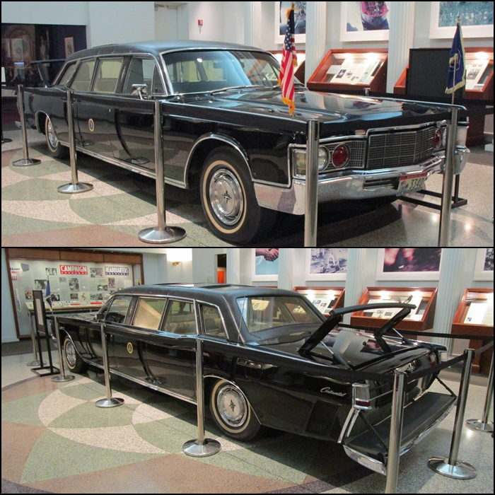 1967 Lincoln Continental presidential limousine  Nixon Library