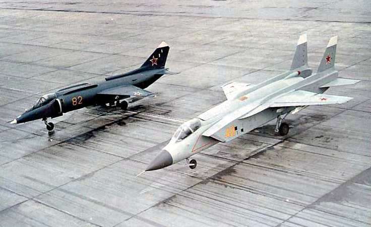 The Yak-141 Freestyle was significantly larger than its operational predecessor the Yak-38 Forger