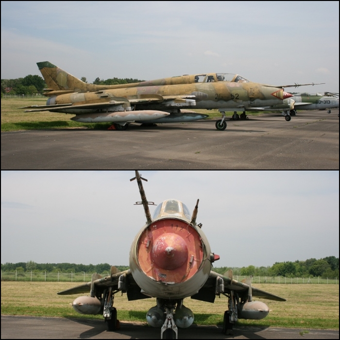 LSK Sukhoi Su-22UM-4 two-seat trainer at the Luftwaffe Museum in 2010