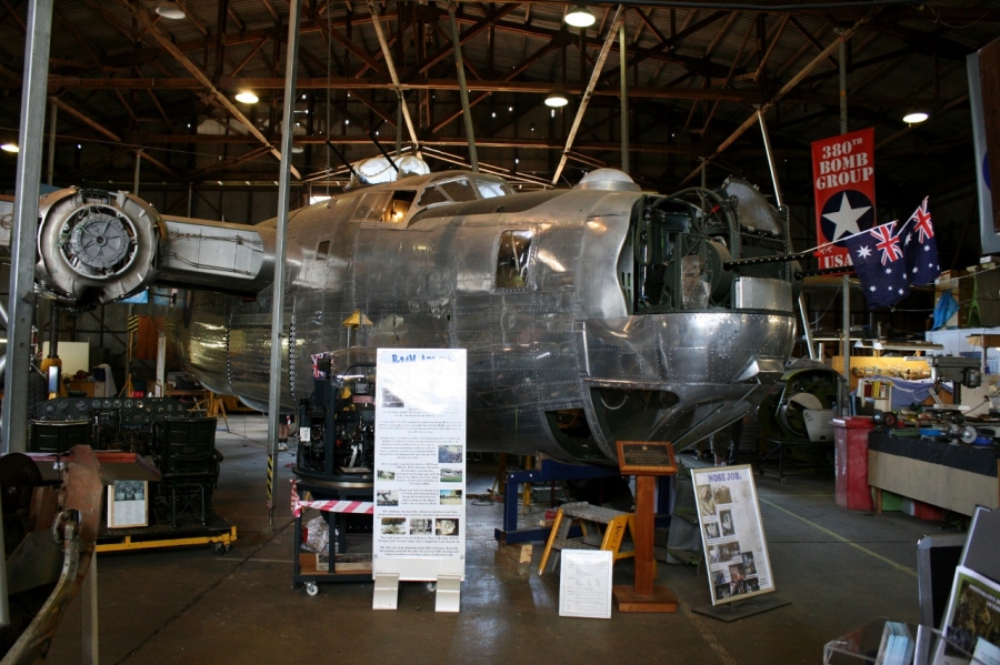 Restoring the last surviving RAAF B-24 Liberator at Werribee