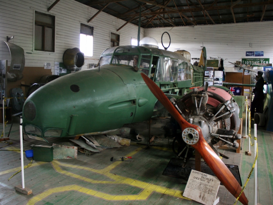 Avro Anson Mk.I restoration in Ballarat Victoria