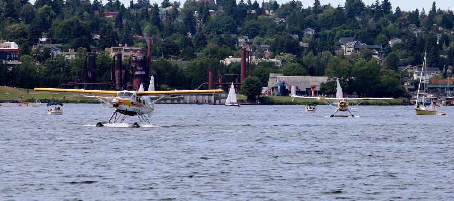 Seaplanes Lake Union Seattle