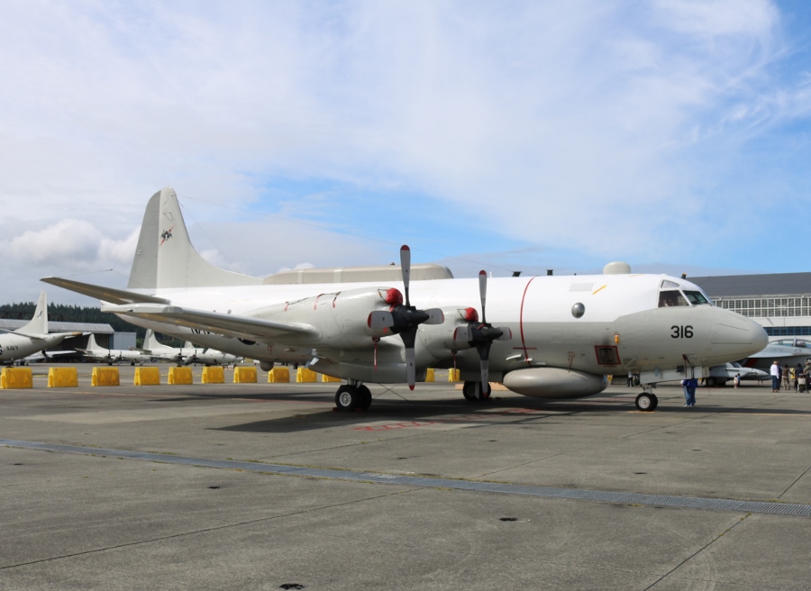 US Navy Lockheed EP-3E AIRES (Airborne Reconnaissance Integrated Electronic System) NAS Whidbey VQ-1 World Watchers