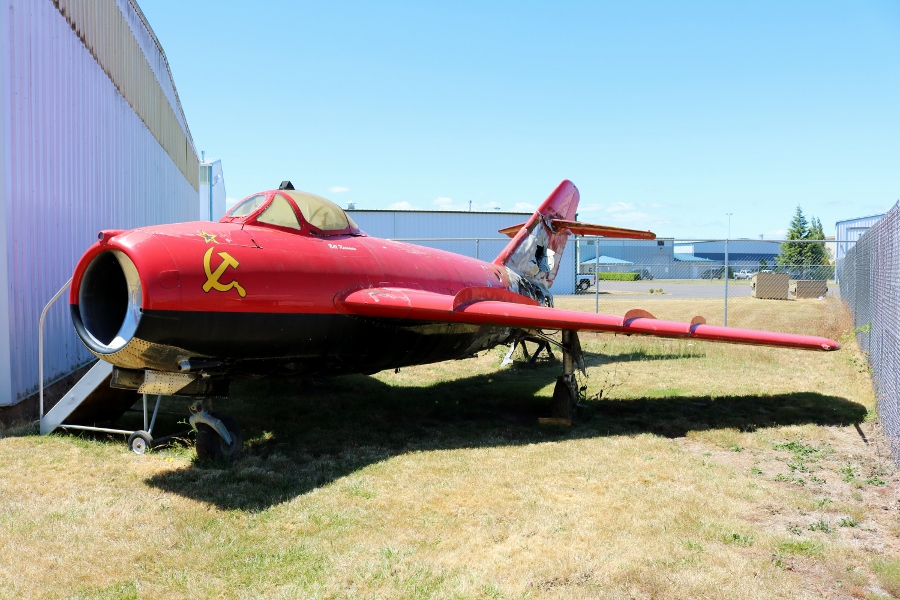 "MiG Magic" Shenyang J-5 Fresco as flown by Bill Reesman in 1994 at the Oregon Air & Space Museum in Eugene 