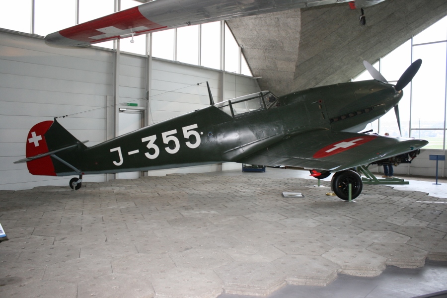 Swiss AF Bf-109E-3 Emil Dubendorf