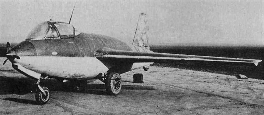 Messerschmitt Me-263 Scholle prototype