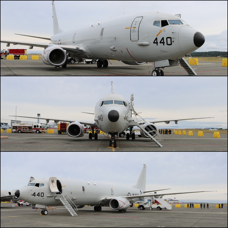 US Navy Boeing P-8A Poseidon NAS Whidbey Island Open House 2016