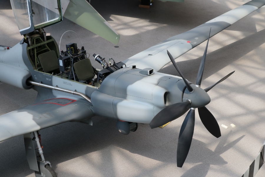 Lockheed YO-3A Quiet Star at the Museum of Flight (July 2016)
