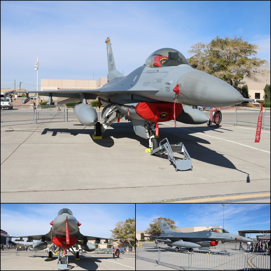 USAF General Dynamics F-16 Fighting Falcon Aviation Nation 2016