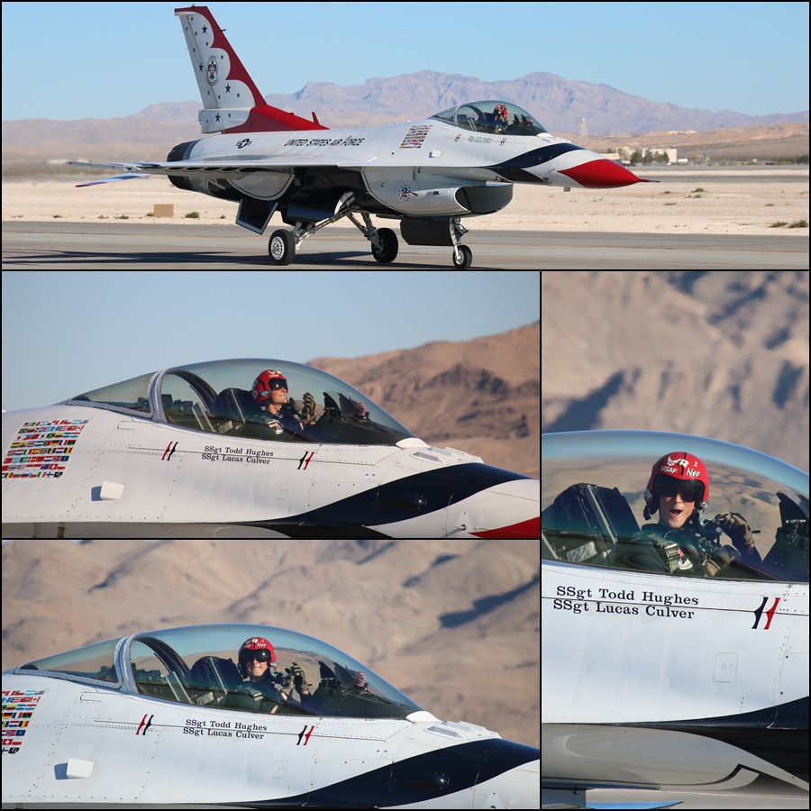 USAF Thunderbird 2 - Captain Ryan "Neo" Bodenheimer Aviation Nation 2016