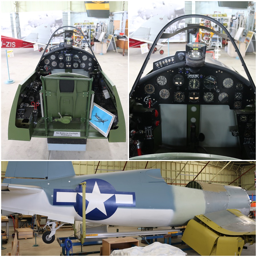 Classic Jets Fighter Museum Vought F4U-1 Corsair restoration Parafield Airport South Australia