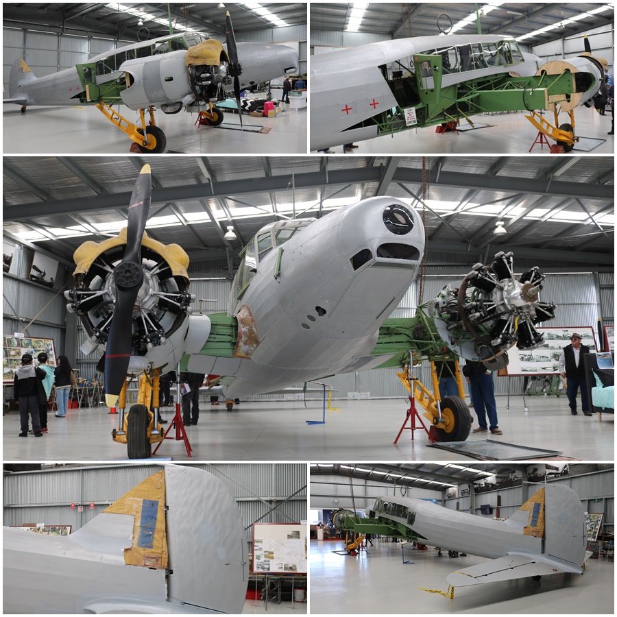 Nhill Aviation Heritage Centre Avro Anson Mk.I restoration project - June 3rd, 2017