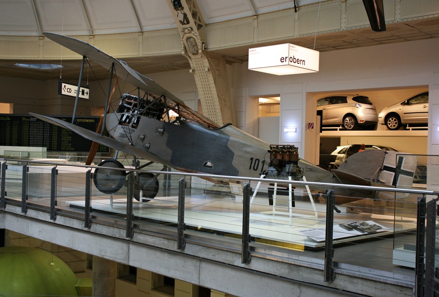 Aviatik (Berg) D.I at the Vienna Technical Museum (Technisches Museum Wien) in Austria (101.37) Vienna
