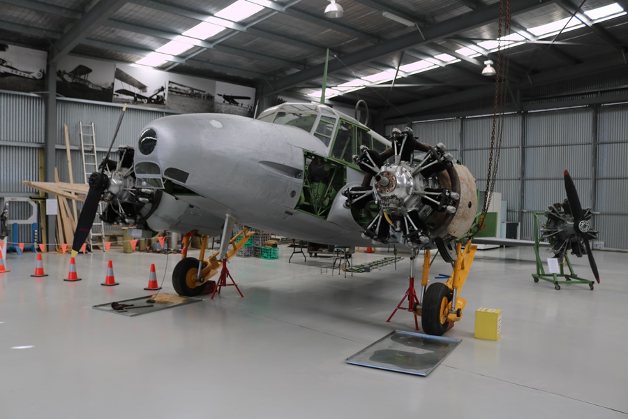 Avro Anson Mk.I restoration - Nhill January 2018