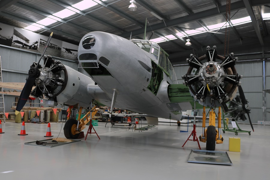 Avro Anson Mk.I restoration - Nhill January 2018