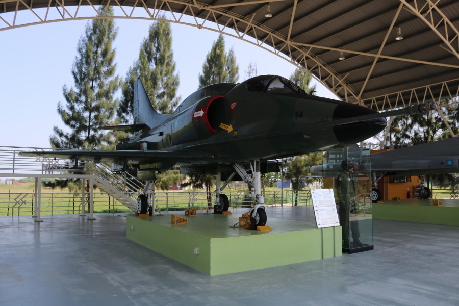 Royal Malaysian Air Force Douglas A-4PTM Skyhawk - Muzium Kapal Selam, Malacca Malaysia (June 2018)