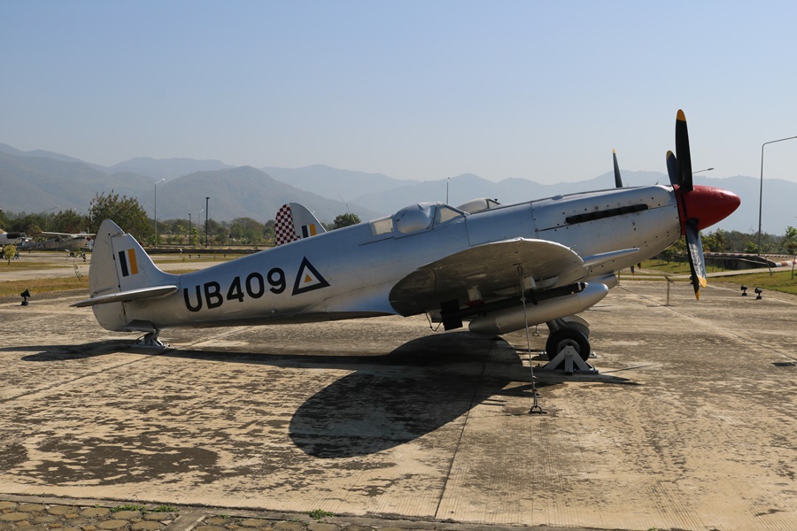 The Supermarine Seafire Mk.XV was only in service with the Burmese Air Force from 1952 to 1958 - Myanmar Defence Services Museum, Nay Pyi Taw (February 2018)