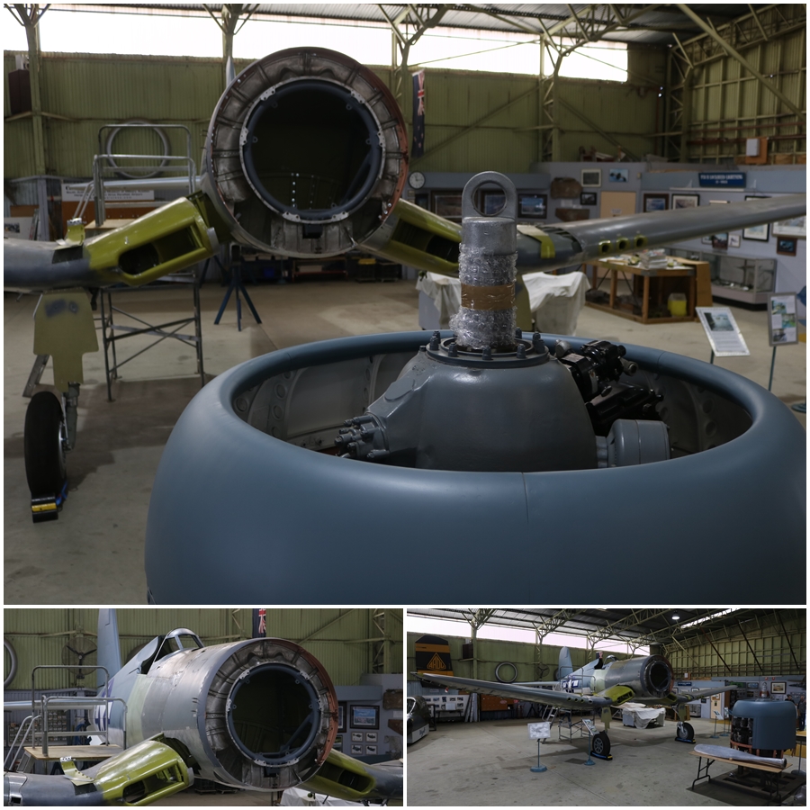 Classic Jets Fighter Museum Vought F4U-1 Corsair (Bu. 02270) restoration – Parafield Airport, South Australia September 2018