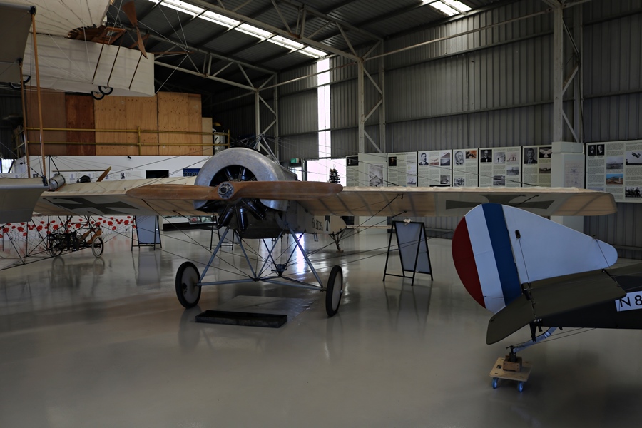 Fokker E.III Eindecker monoplane reproduction - TAVAS, Caboolture Aerodrome, Queensland (November 2018)